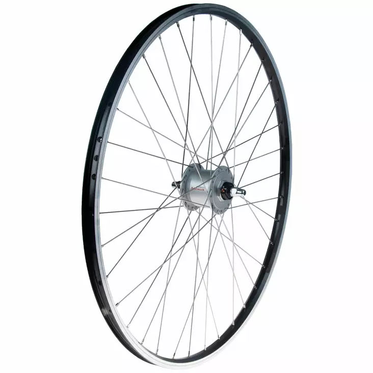 Etupyörä 28" 19-622 Shimano Napadynamo, Alex X2000, 2-Pohja, 36R, Musta - Etupyörät - 59114 - 1