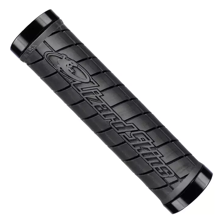 Kädensija Lizardskins Lock-On Logo, Musta - POLKUPYÖRÄN KÄDENSIJAT - 63214 - 1