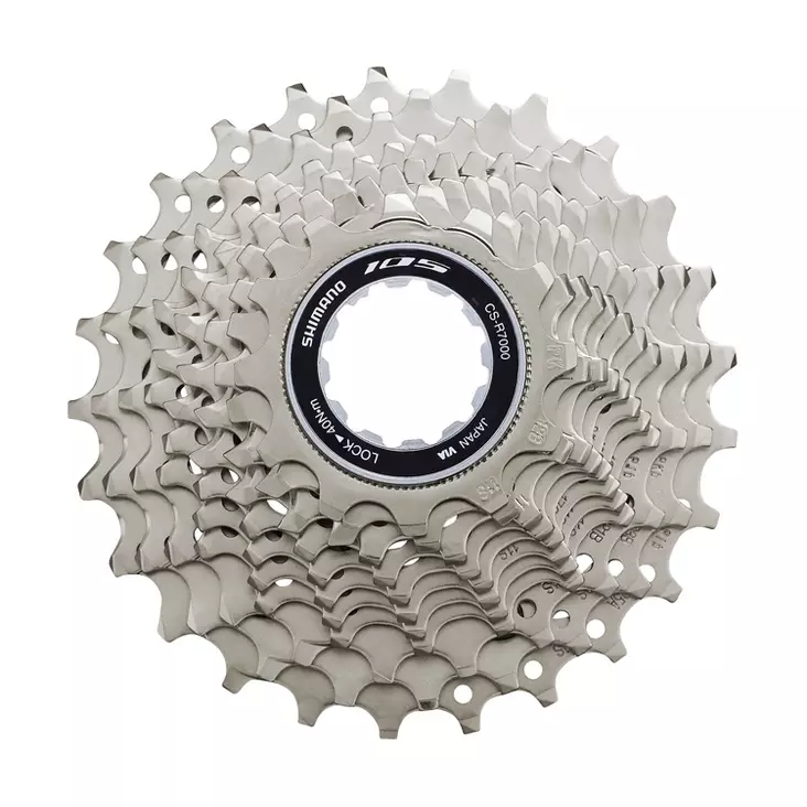 KASETTIPAKKA 11-V SHIMANO, 12-25, ROAD 105, CS-R7000 - POLKUPYÖRÄN KASETTIPAKAT - 60374 - 1