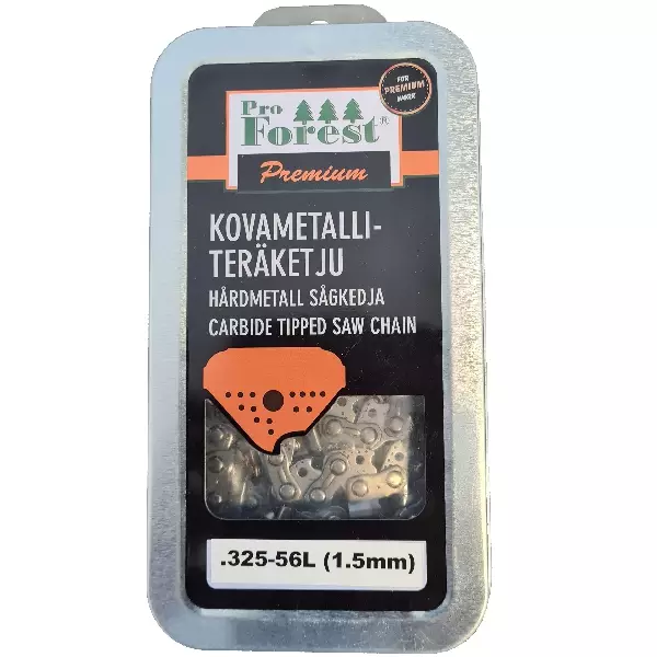 Kovametalliteräketju 325-56-1.5mm proforest - TERÄKETJUT - 05-484 - 1
