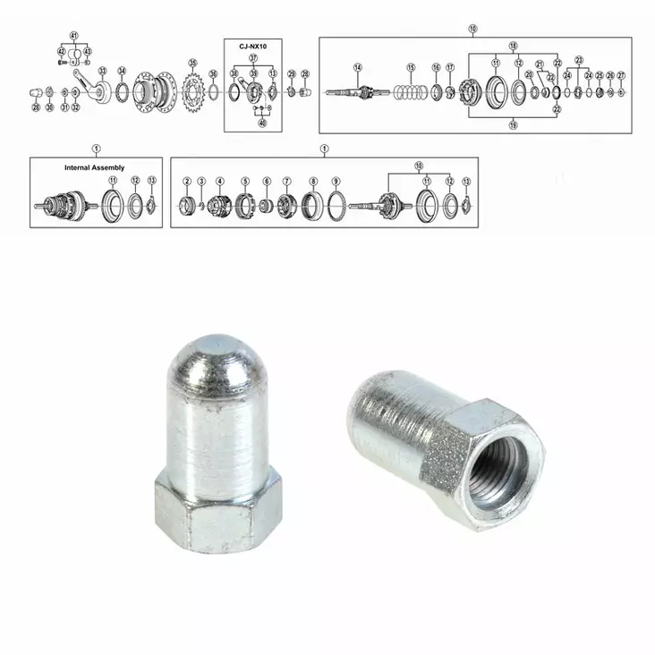 Kupumutteri 3/8 - MUUT NAPAOSAT - 60574 - 1