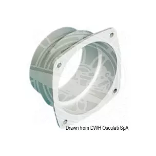 Läpivienti Abs Ø 70/80 - TULETUSVENTTIILIT - M53-273-24 - 2