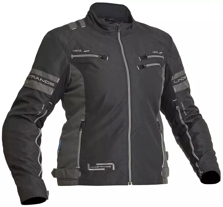 Lindstrands Tekstiilitakki Liden Naisten Musta - MP AJOTAKIT - 720-21050200-34 - 1