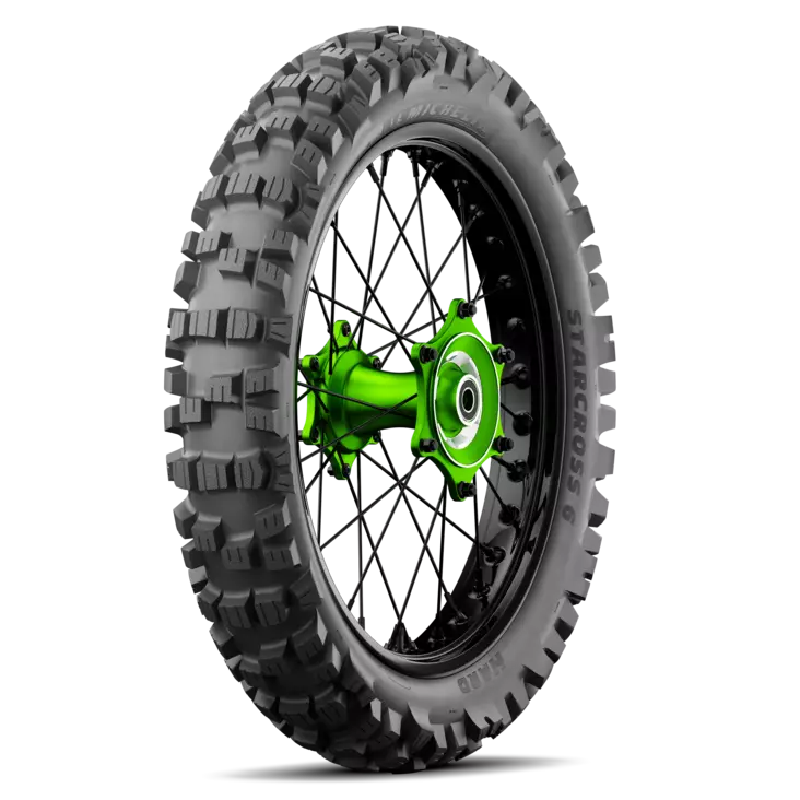 MICHELIN STARCROSS 6 HARD 110/90-19 62M - MP CROSSIRENKAAT - 25-247344 - 1