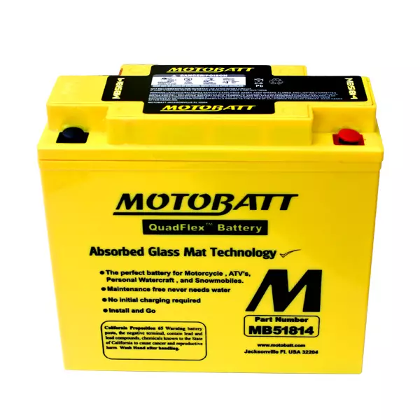 Motobatt Akku, Mb51814 - AKUT - 14-524 - 1