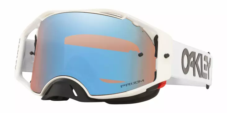 Oakley Goggles Airbrake MX Factory Pilot white prizm mx sapphire prizm iridium - LASKETTELULASIT - 670-7046-94 - 1