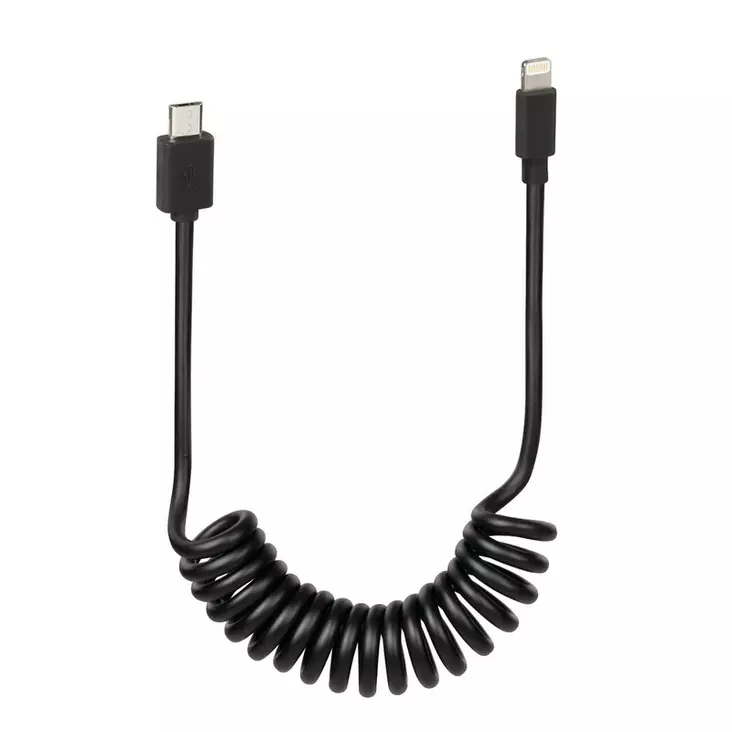 Optiline Micro Usb -> Apple 8 Pin Cable E-Bike - Puhelin-, Gps- ja kamera kiinnikkeet - 295-2004 - 1