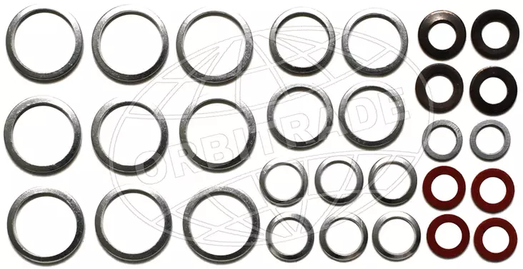Orbitrade, Sealing Washer Kit - MUUT VARAOSAT - 117-3-22044 - 1