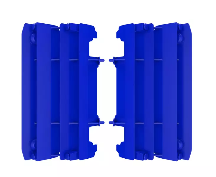 Polisport Jäähdyttäjän Ritiläpari Yz125/250 06-16 Sininen - CROSSIN JÄÄHDYTTÄJÄN RITILÄT - 179-0601-4 - 1