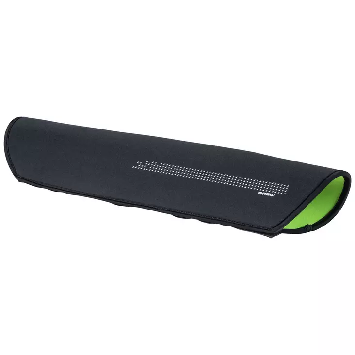 SÄHKÖPYÖRÄN RUNKOSUOJA AKULLE BASIL, UNIVERSAL, MUSTA LIME - POLKUPYÖRÄN KETJU- JA RUNKOSUOJAT - 50504 - 1