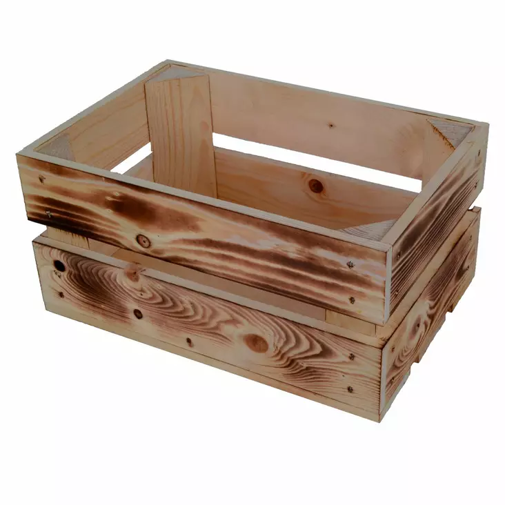 Tavarakori Atran Hedelmälaatikko, Etu-Tai Takatelineeseen, Puuta, Avs Pikakiinni - POLKUPYÖRÄN TAVARAKORIT - 62154 - 1