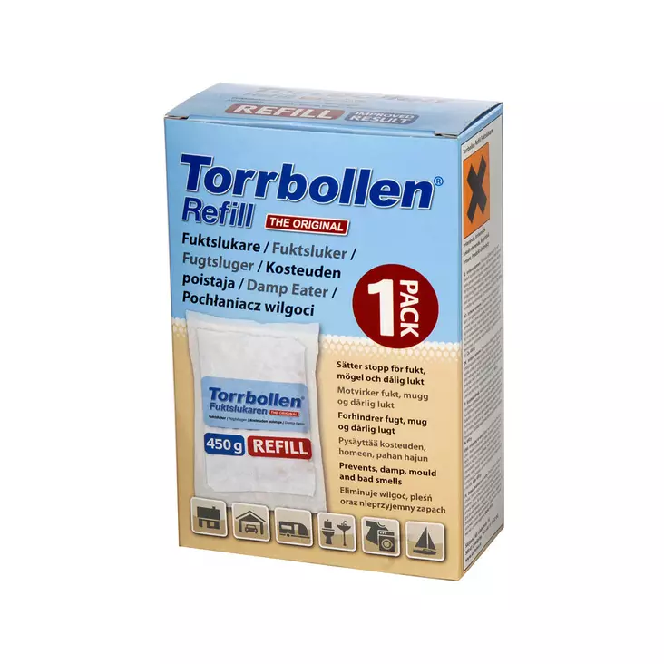 Täyttöpussi 1kpl, Standard - KOSTEUDENPOISTAJAT - 129-1-7104 - 1