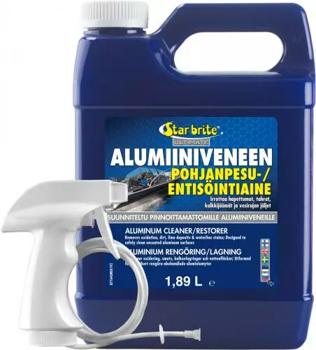 Ultimate Alum Cleaner Alumiiniveneid.Puhdistusaine 1,89l - VENEEN PUHDISTUS JA VAHAUS - 136-87764 - 1
