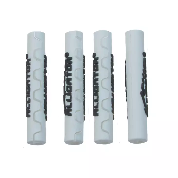 Vaijerinkuoren Suoja Alligator Sahalaita, Vaihdevaijeriin 4 Mm, 4Kpl/Pkt, Valkoi - POLKUPYÖRÄN VAIJERIT - 63114 - 1