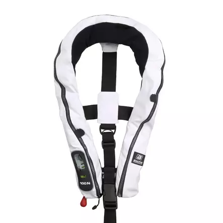 Baltic Compact 100 Auto Ilmatäytteinen Pelastusliivi Valkoinen 30-110kg - ILMATÄYTTEISET PELASTUSLIIVIT - 128-2-1355 - 1