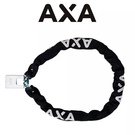 Ketjulukko Axa Clinch+ 6/85cm, Musta - POLKUPYÖRÄN LUKOT JA OSAT - 59003295 - 2