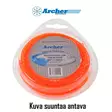 Archer trimmerin siima, twin stop, kierretty, ø 3,0mm x 26m - TRIMMERIN SIIMAT - 446-TTR30P05 - 1