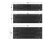 CALIBER LOWPRO GRIPGLIDE - WIDE (12") - EXTENSION SET - 4PC. - Moottorikelkan nostimet ja siirtolaiteet - 926-13385 - 3
