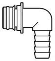 LIITIN 90° Ø4MM - LETKUTARVIKKEET - M16-532-25 - 1