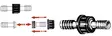 Nylon Suora Liitin25 Mm - LETKUTARVIKKEET - M17-205-25 - 2