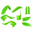 Polisport Kit Kawasaki Kx450F (19->) Lime Green - CROSSIN TÄYDELLISET MUOVISARJAT - 178-91025 - 1