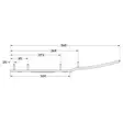 Sno-X Ripper Four Ohjari Pari 4" Kovametalli - MK OHJAUSRAUDAT - 881-4635 - 1