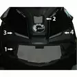 Spi Frogskinz 2013-14 Xm/Xs Nose Vent Kit (4Pc) - FROGSKINZ TUULETUSKALVOT - 823-183-135 - 1