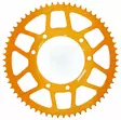 Supersprox Takaratas, 62, Ø105mm, Kulta, Derbi / Aprilia / Yamaha - MOPON TAKARATTAAT - 27-1014-62-5 - 1