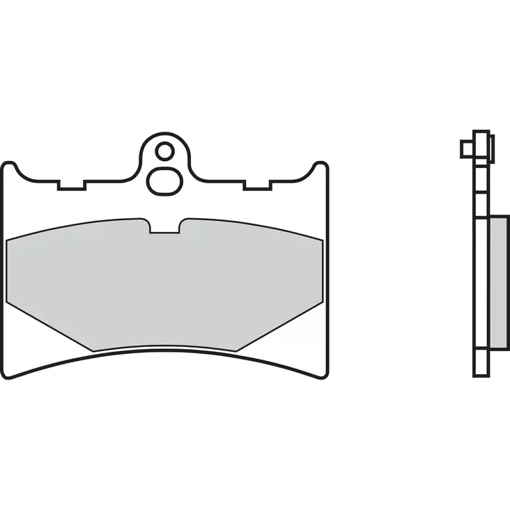 Brembo Jarrupalat Carbon-Ceramic - MÖNKIJÄN OSAT - 231-GR5605 - 0