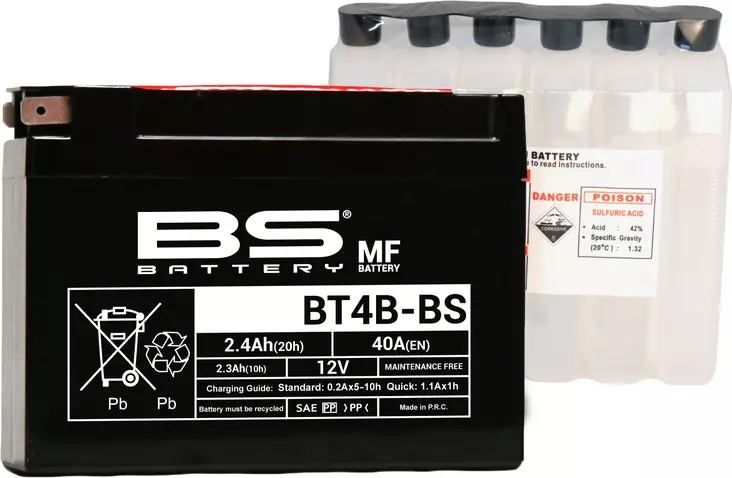 Bs Battery Bt4b-Bs Mf (Cp) Maintenance Free - AKUT - 140-300625 - 1