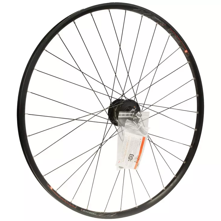Etupyörä 28" 21-622 shimano napadynamo, pikalinkku, levyjarru, mach1 630, tuplap - Etupyörät - 59265 - 1