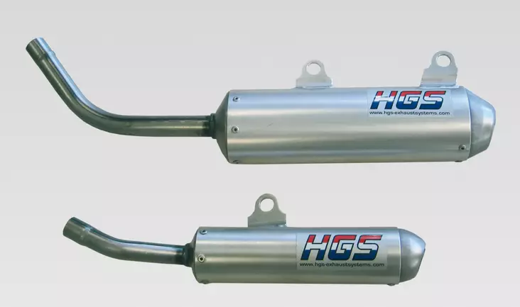 HGS Ljuddämpare 2T Racing YZ250 05- - MOOTTORIPYÖRÄN OSAT - 46-62-6265 - 1