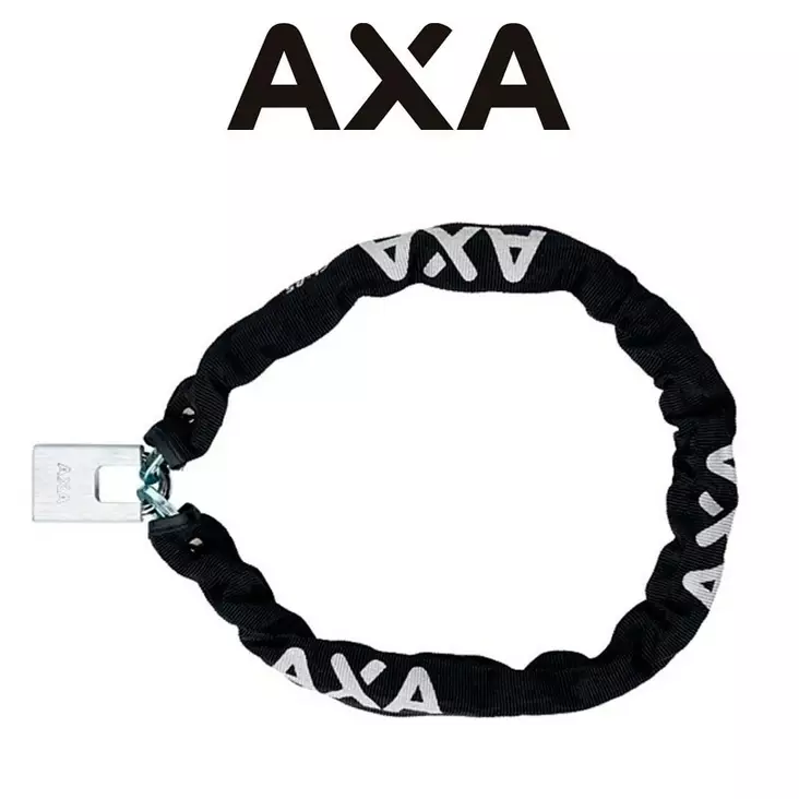 Ketjulukko Axa Clinch+ 6/85cm, Musta - POLKUPYÖRÄN LUKOT JA OSAT - 59003295 - 1