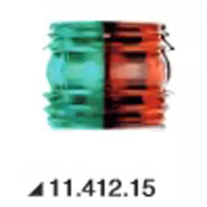 Kulkuvalo Utility88 Valk/Punainen-Vihreä - KULKUVALOT - M11-412-15 - 2