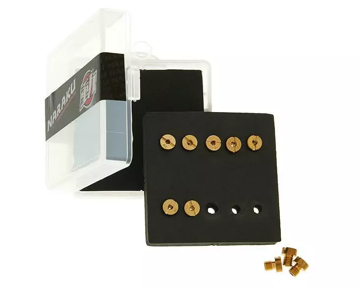 NARAKU SUUTINLAJITELMA, 5MM, #50 - #68 (10 KPL), YHTEENSOPIVA:: DELLORTO - MOPON SUUTTIMET - 302-0095 - 1