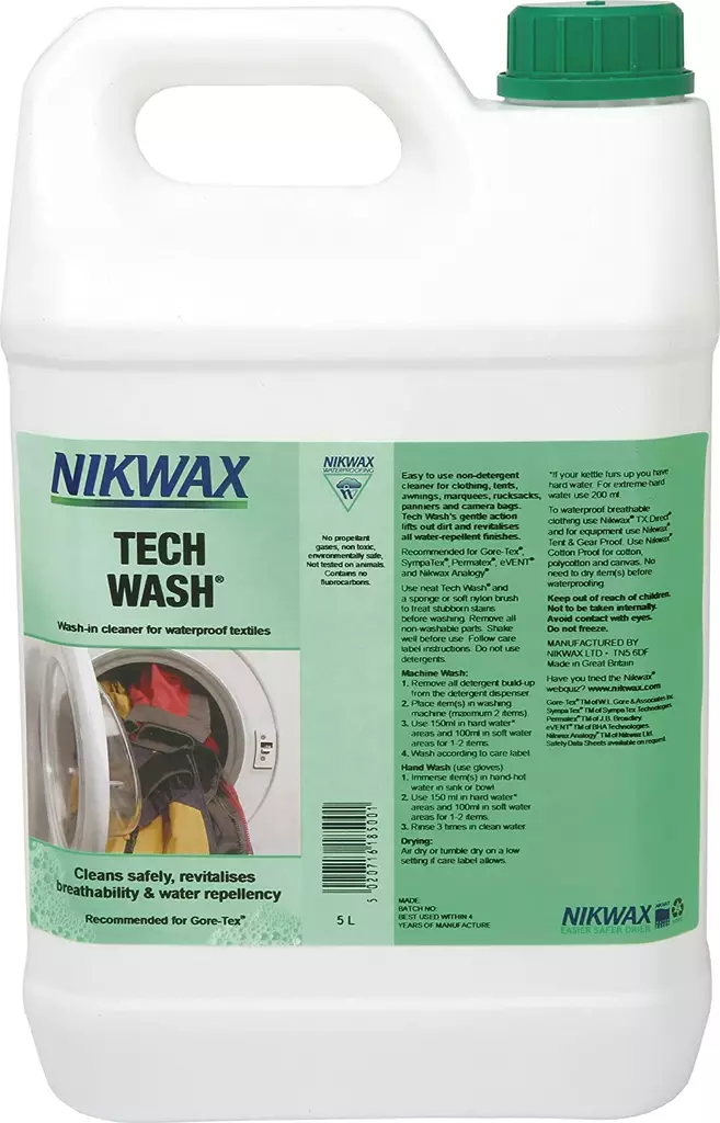 Nikwax Tech Wash, 5L - HOITOAINEET - 634-NW185 - 1