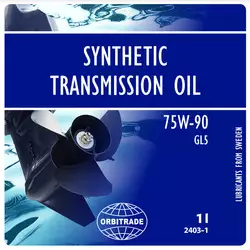 Orbitrade, Gearcase Oil Synthetic 75W90, 5L - VAIHTEISTOÖLJYT - 117-6-2403-5 - 1