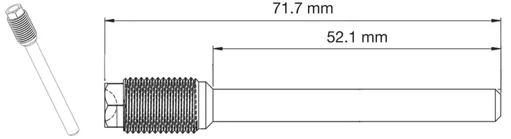 Sbs Sokkatappi Takajarrusatulaan Ho/Ka/Su/Ya - MÖNKIJÄN OSAT - 23-4505 - 1