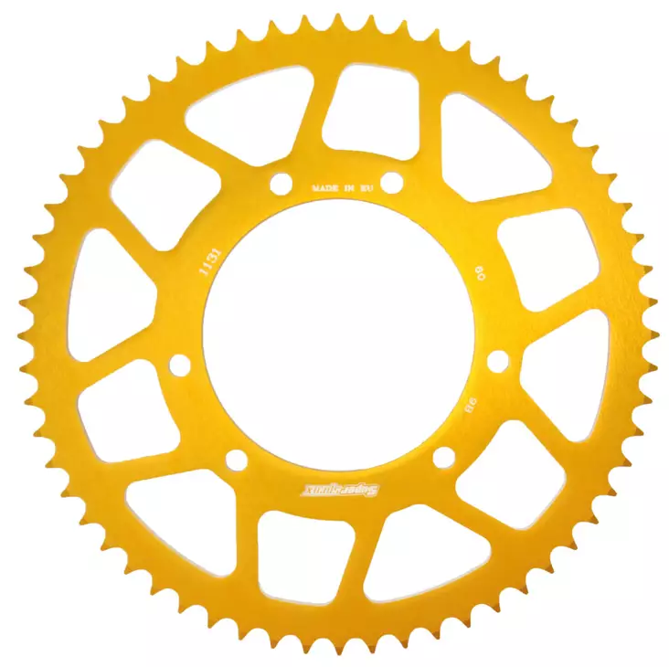 Supersprox Takaratas, 53, Ø105mm, Kulta, Derbi / Aprilia / Yamaha - MOPON TAKARATTAAT - 27-1014-53-5 - 1