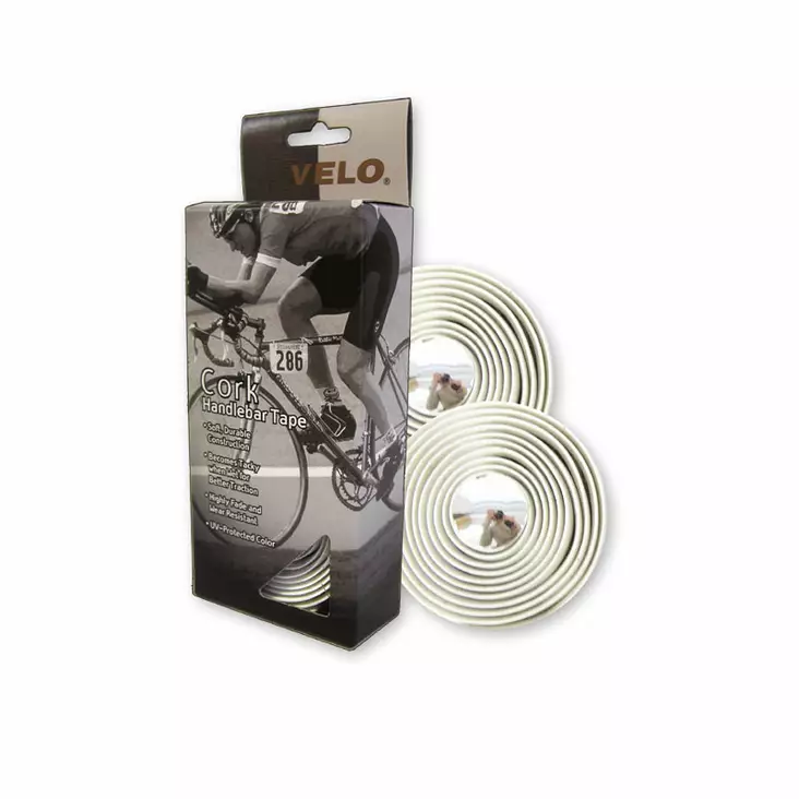 Tankonauhasarja Velo, Valkoinen - POLKUPYÖRÄN KÄDENSIJAT - 60405 - 1