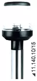 Telescopic Sloped Pole Black 100cm - VALOMASTOT - M11-140-15 - 1