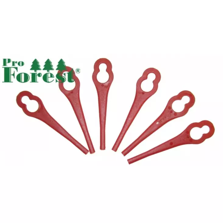 Terälappu Bosch Trimmerit Punainen (6 Kpl) - TRIMMERIN SIIMAPÄÄT - 55-335 - 1