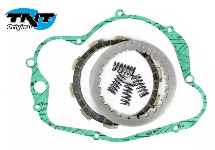 Tnt Kytkinlevysarja & Välilevyt & Tiiviste & Jouset, Minarelli Am6 - MOPON KYTKINLEVYT JA JOUSISARJAT - 304-0575 - 1