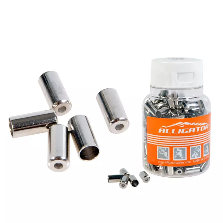 Vaijerinkuoren Pääteholkki Alligator, 5,2mm - POLKUPYÖRÄN VAIJERIT - 62595 - 2