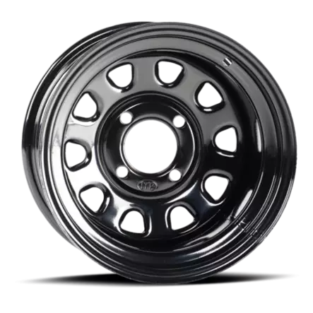 Itp Delta, Black 14x7 4/156 4+3 - MÖNKIJÄN TERÄSVANTEET - 74-0796 - 2