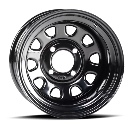Itp Delta, Black 14x7 4/156 4+3 - MÖNKIJÄN TERÄSVANTEET - 74-0796 - 1