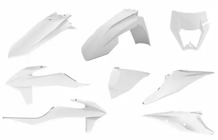 Polisport Full Kit Enduro Ktm Exc/Exc-F (20->) White - CROSSIN TÄYDELLISET MUOVISARJAT - 178-91016 - 1