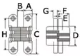 Hidden Hinges - SARANAT - M38-527-06 - 2