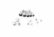 Highway Hawk Chrome Dots 10 Pcs - Crossin Ruuvit ja Kiinnikkeet - 561-03-306 - 1