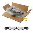 KETJU 10-V KMC X10 SILVER/BLACK, 1/2 X 11/128", 116L, 25 KPL/LTK - KETJUT 10-VAIHTEISIIN POLKUPYÖRIIN - WPX10NB16 - 1